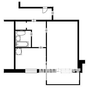 1-к квартира, на длительный срок, 36м2, 7/10 этаж