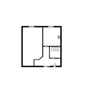 1-к квартира, на длительный срок, 30м2, 5/5 этаж