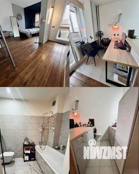 Студия квартира, на длительный срок, 40м2, 5/25 этаж