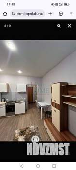 Студия квартира, на длительный срок, 20м2, 5/17 этаж