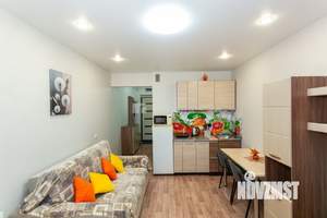 Студия квартира, на длительный срок, 24м2, 6/17 этаж