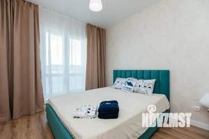 1-к квартира, посуточно, 39м2, 9/17 этаж