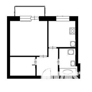 1-к квартира, на длительный срок, 37м2, 3/9 этаж
