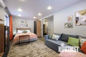 1-к квартира, посуточно, 34м2, 1/1 этаж