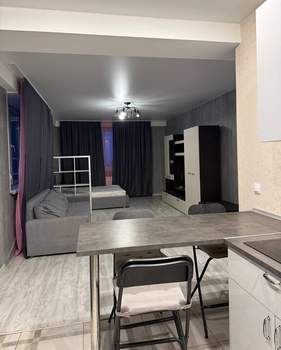 Студия квартира, на длительный срок, 43м2, 9/17 этаж