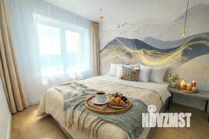 1-к квартира, посуточно, 40м2, 14/17 этаж