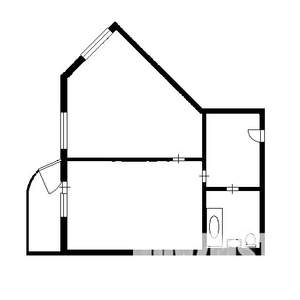 1-к квартира, на длительный срок, 40м2, 23/25 этаж