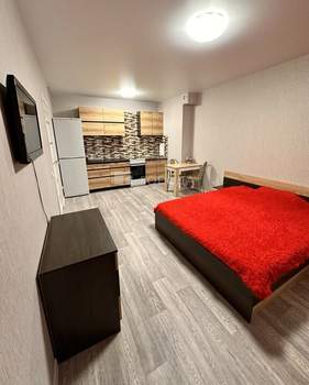 Студия квартира, на длительный срок, 29м2, 17/18 этаж