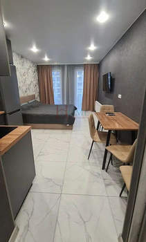 Студия квартира, на длительный срок, 24м2, 4/17 этаж