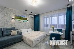 Студия квартира, посуточно, 39м2, 7/19 этаж