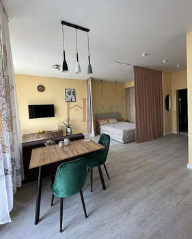 Студия квартира, на длительный срок, 39м2, 24/24 этаж