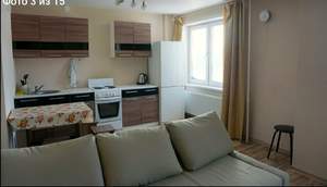 Студия квартира, на длительный срок, 28м2, 1/18 этаж