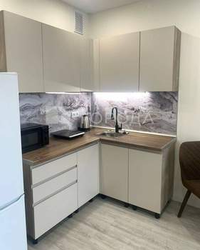 Студия квартира, на длительный срок, 28м2, 4/15 этаж