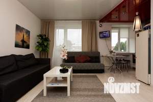 1-к квартира, посуточно, 46м2, 1/1 этаж