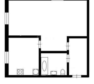 1-к квартира, на длительный срок, 33м2, 5/5 этаж