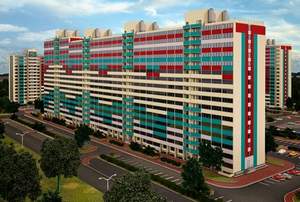 1-к квартира, на длительный срок, 34м2, 16/17 этаж