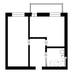 1-к квартира, на длительный срок, 35м2, 7/10 этаж