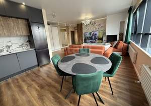 Студия квартира, на длительный срок, 61м2, 17/23 этаж