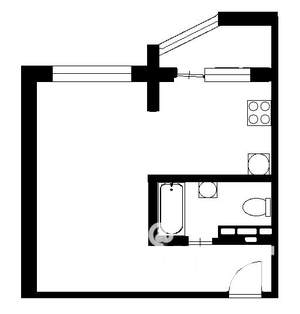 1-к квартира, на длительный срок, 37м2, 15/18 этаж