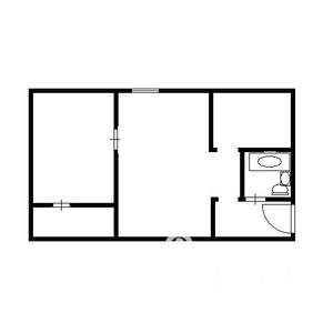 2-к квартира, на длительный срок, 45м2, 1/5 этаж