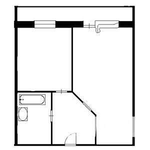1-к квартира, на длительный срок, 36м2, 10/18 этаж