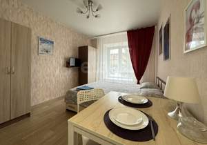 Студия квартира, на длительный срок, 28м2, 1/10 этаж