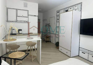 Студия квартира, на длительный срок, 25м2, 3/20 этаж