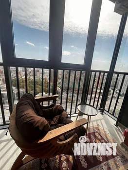 Студия квартира, на длительный срок, 39м2, 24/24 этаж