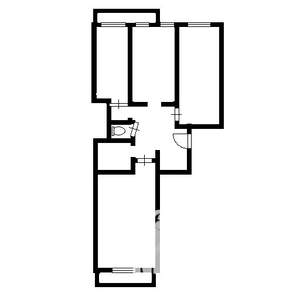 3-к квартира, на длительный срок, 77м2, 14/16 этаж