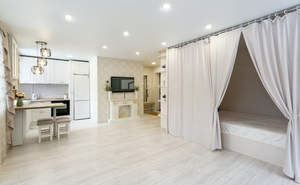 Студия квартира, на длительный срок, 41м2, 2/5 этаж