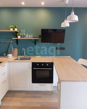 Студия квартира, на длительный срок, 32м2, 14/17 этаж