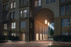 Студия квартира, на длительный срок, 32м2, 10/25 этаж