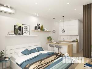 1-к квартира, посуточно, 30м2, 16/20 этаж