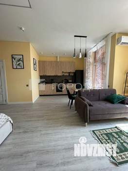 Студия квартира, на длительный срок, 39м2, 24/24 этаж