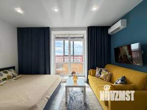Студия квартира, посуточно, 35м2, 20/22 этаж