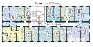 1-к квартира, на длительный срок, 42м2, 5/17 этаж