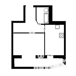 1-к квартира, на длительный срок, 40м2, 23/25 этаж