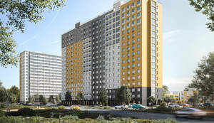 1-к квартира, на длительный срок, 24м2, 1/17 этаж