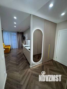 Студия квартира, на длительный срок, 40м2, 15/21 этаж