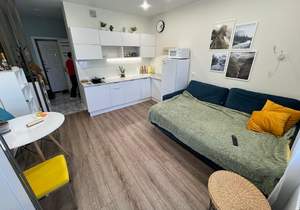 Студия квартира, на длительный срок, 23м2, 5/16 этаж