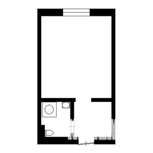 1-к квартира, на длительный срок, 30м2, 4/9 этаж