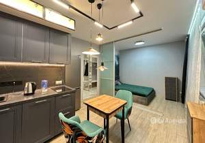 Студия квартира, на длительный срок, 41м2, 23/25 этаж