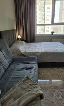 Студия квартира, на длительный срок, 25м2, 13/17 этаж