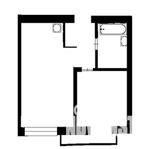 1-к квартира, на длительный срок, 37м2, 4/9 этаж