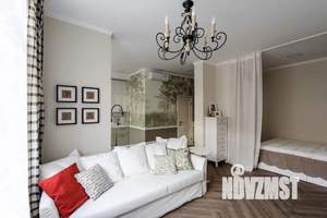 Студия квартира, посуточно, 44м2, 3/17 этаж