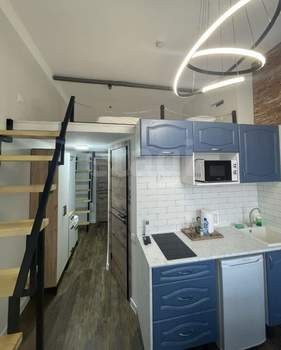 Студия квартира, на длительный срок, 22м2, 17/18 этаж