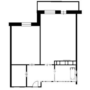 2-к квартира, на длительный срок, 55м2, 16/23 этаж