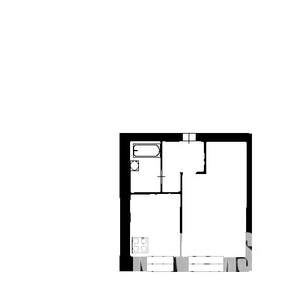 1-к квартира, на длительный срок, 36м2, 5/5 этаж