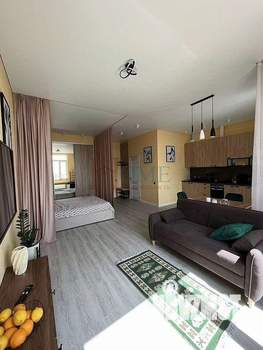 Студия квартира, на длительный срок, 39м2, 24/24 этаж