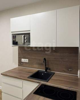 Студия квартира, на длительный срок, 25м2, 3/17 этаж